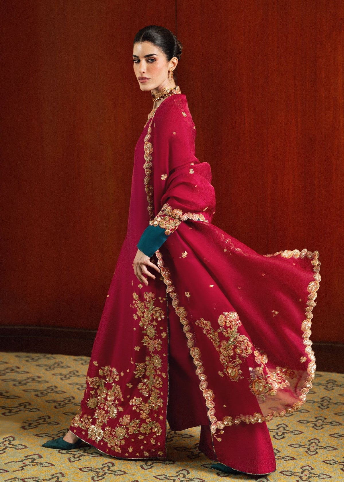 Hussain Rehar | Luxury Pret 26 | Luniere - Designer Dress - Type : Ladies Clothes - Available at Libayah - 100% Original