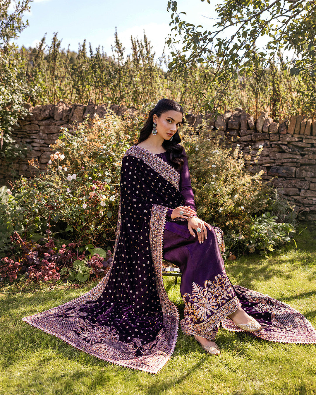 Faiza Saqlain | Adeen Formals | Vespera by Faiza Saqlain - Designer Dress - Type: Ladies Clothes - Available at Libayah - 100% Original