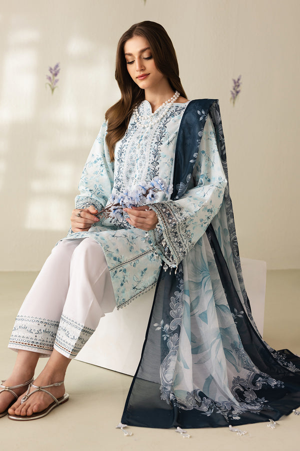 Baroque | Luxury Summer Pret | UF-4422 by Baroque - Designer Dress  - Type : Ladies Clothes - Available at Libayah - 100% Original 