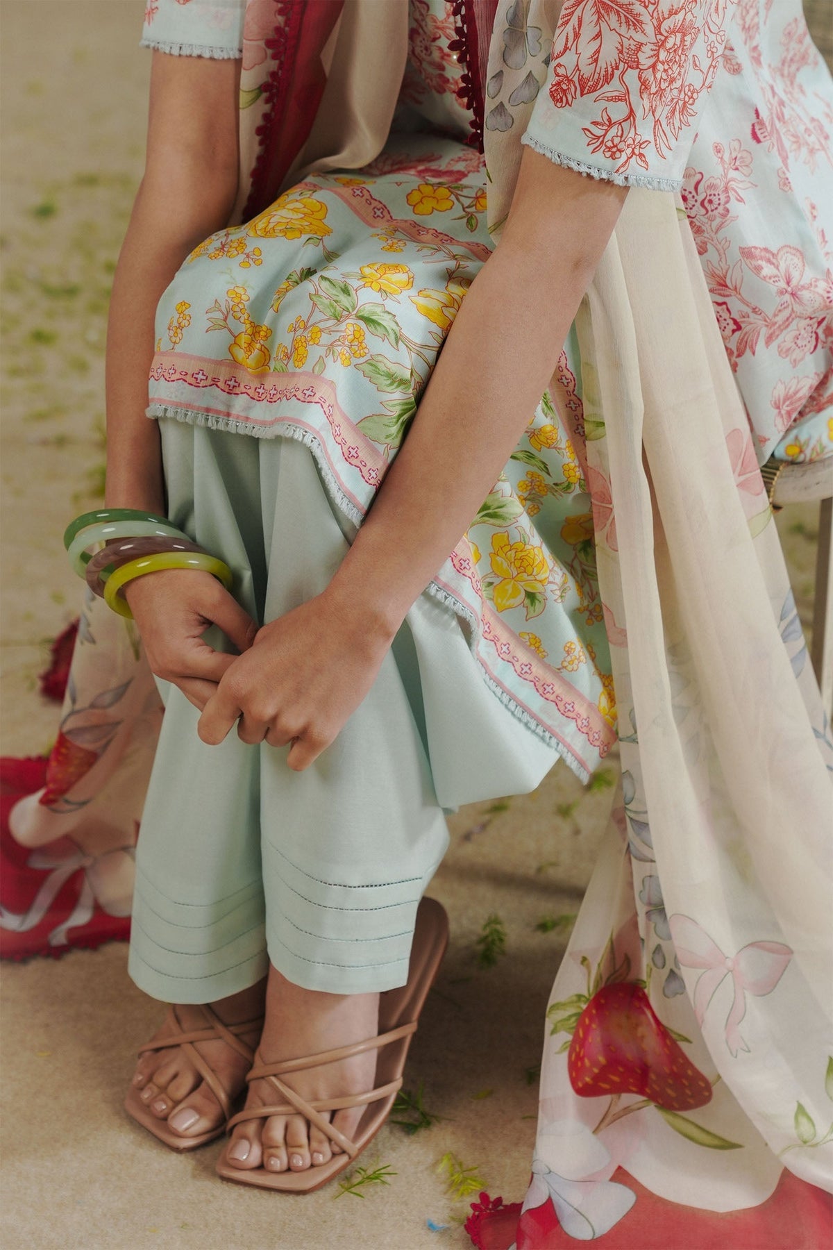 Zara Shahjahan | Coco Prints 26 | Elvo-4B - Designer Dress - Type : Ladies Clothes - Available at Libayah - 100% Original