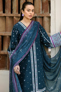 Farasha | Summer Weaves Embroidered Lawn | Blue Allure by Farasha - Designer Dress - Type: Ladies Clothes - Available at Libayah - 100% Original
