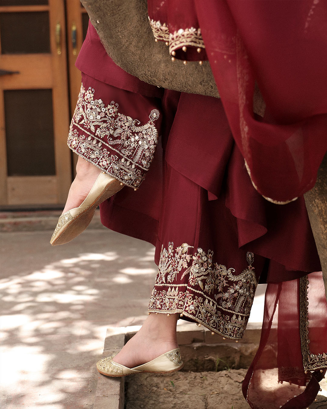 Faiza Saqlain | Mehermah Luxe Formals | Norine by Faiza Saqlain - Designer Dress - Type: Ladies Clothes - Available at Libayah - 100% Original