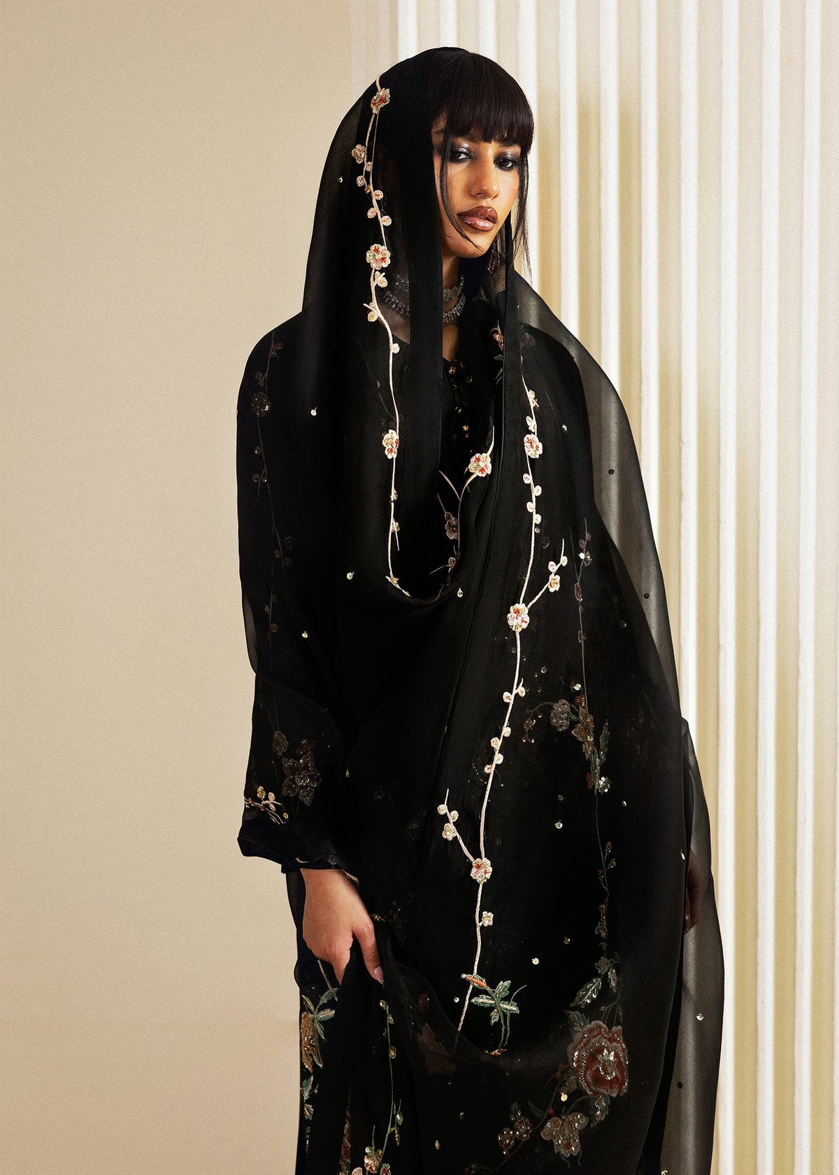 Hussain Rehar | Luxury Pret 26 | Sitara Noir - Designer Dress - Type : Ladies Clothes - Available at Libayah - 100% Original