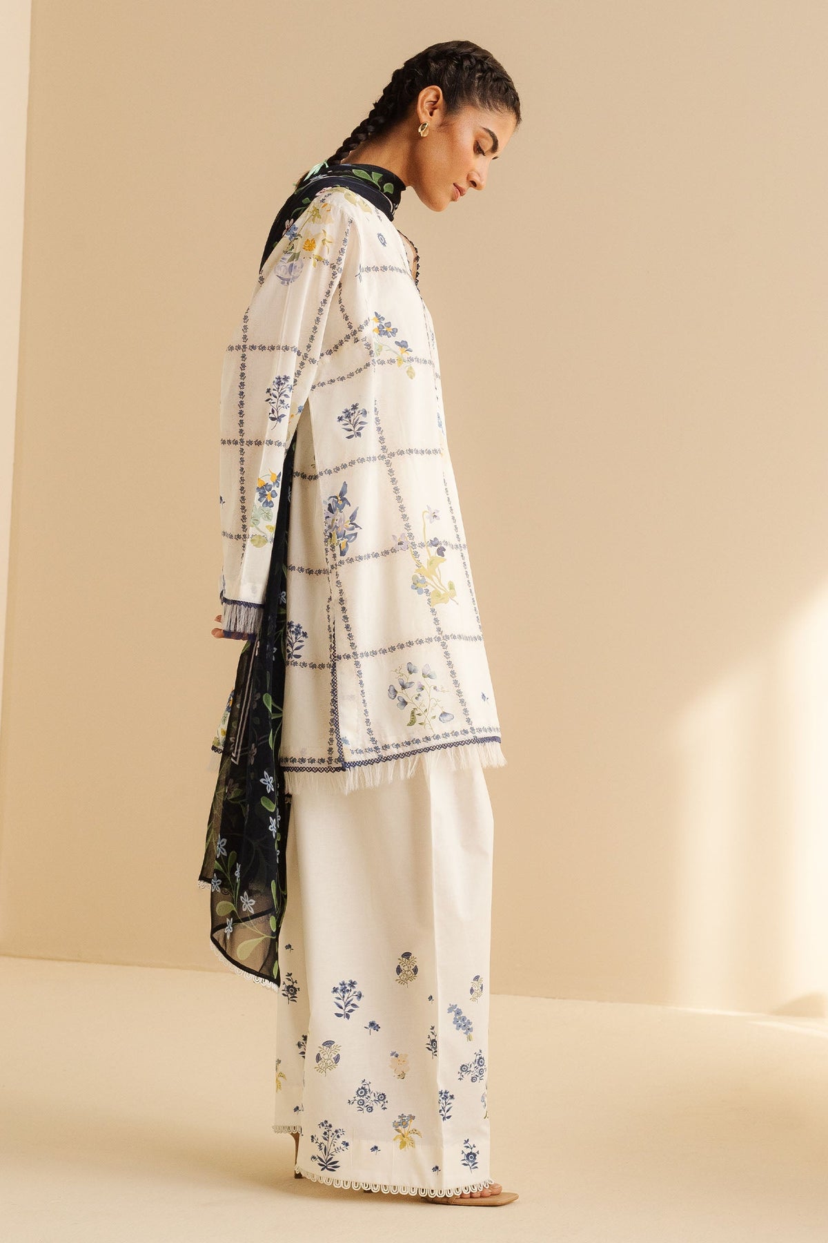 Zara Shahjahan | Coco Prints | Luna-10A by Zara Shahjahan - Designer Dress - Type: Ladies Clothes - Available at Libayah - 100% Original