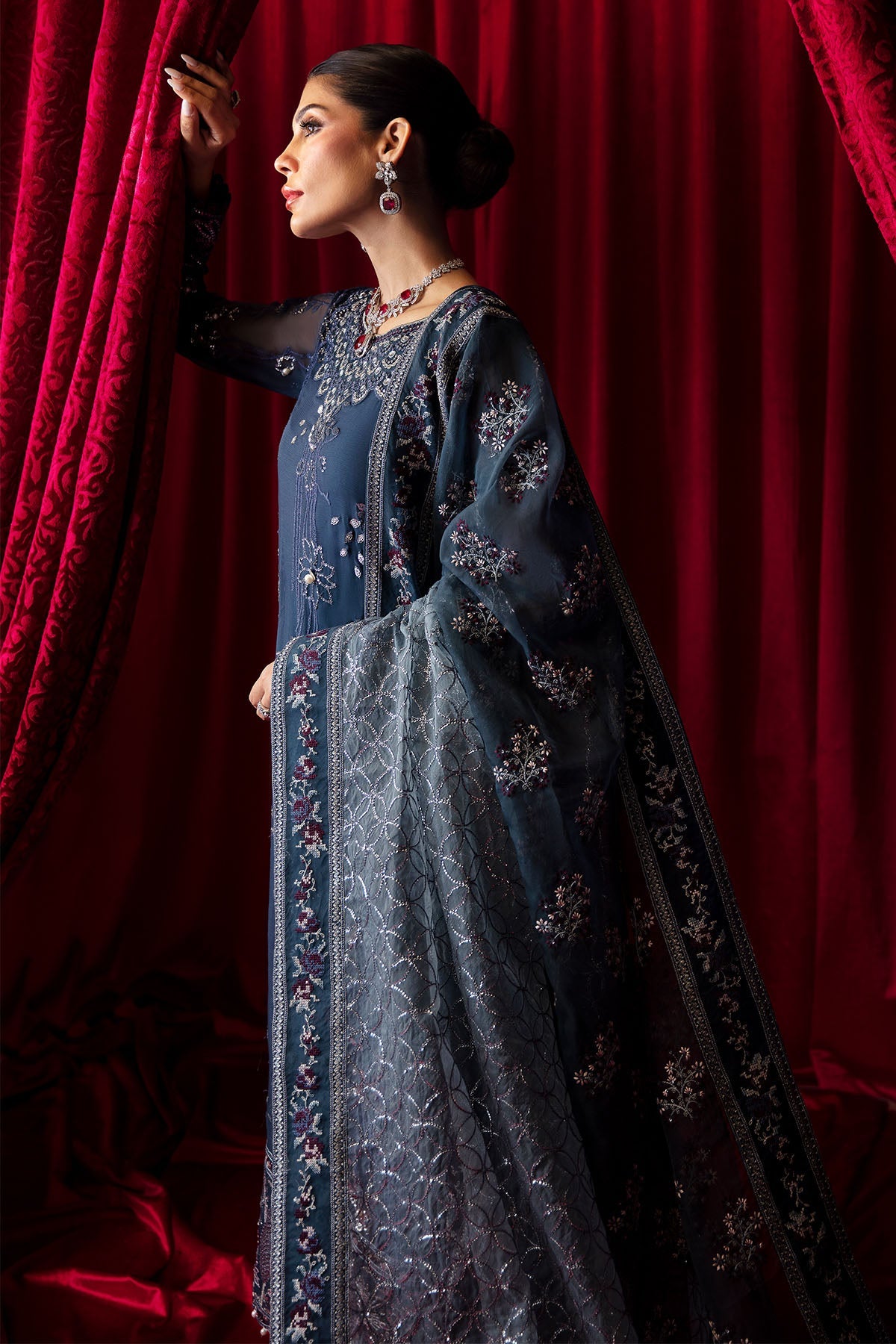 Nureh | Elanora Formal 24 | NEL-52-Cielle by Nureh - Designer Dress - Type: Ladies Clothes - Available at Libayah - 100% Original