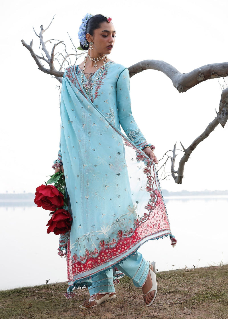 Hussain Rehar | Kalabagh Luxury Lawn 26 | Sepher by Hussain Rehar - Designer Dress  - Type : Ladies Clothes - Available at Libayah - 100% Original 