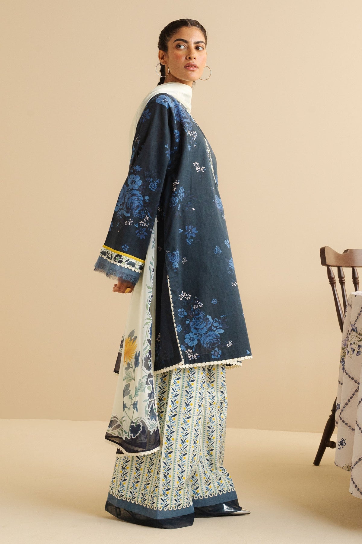 Zara Shahjahan | Coco Prints | Leya-1B by Zara Shahjahan - Designer Dress - Type: Ladies Clothes - Available at Libayah - 100% Original