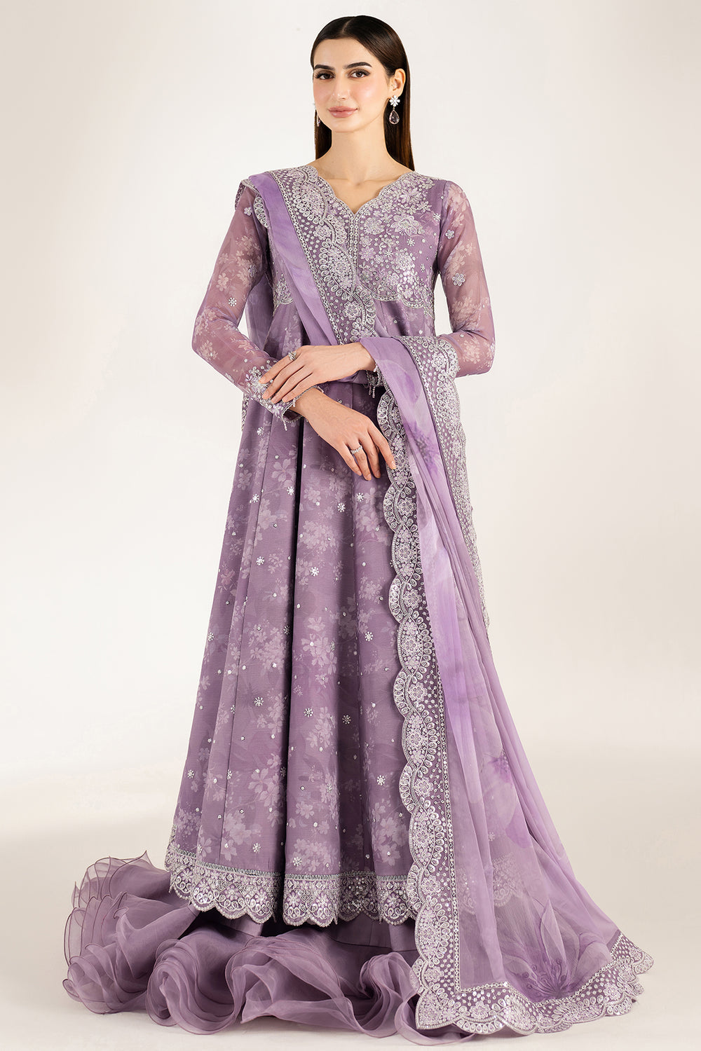Farasha | Fiorella Formals | Violet Dreams by Farasha - Designer Dress  - Type : Ladies Clothes - Available at Libayah - 100% Original 