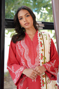 Sahar | Autumn Winter 2024 | Sunset Rust by Sahar - Designer Dress - Type: Ladies Clothes - Available at Libayah - 100% Original