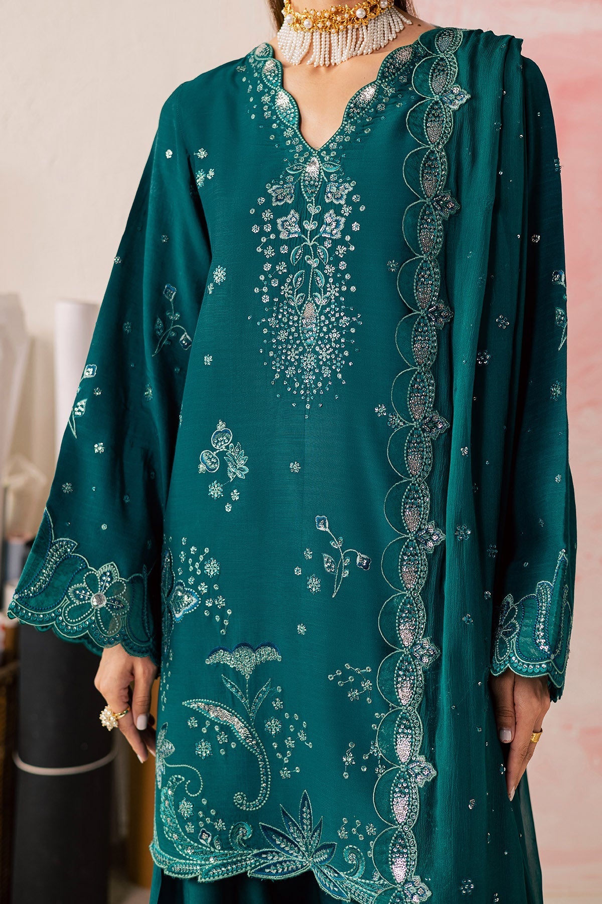 Nureh | Shades of Summer | NP-761 by Nureh - Designer Dress  - Type : Ladies Clothes - Available at Libayah - 100% Original 