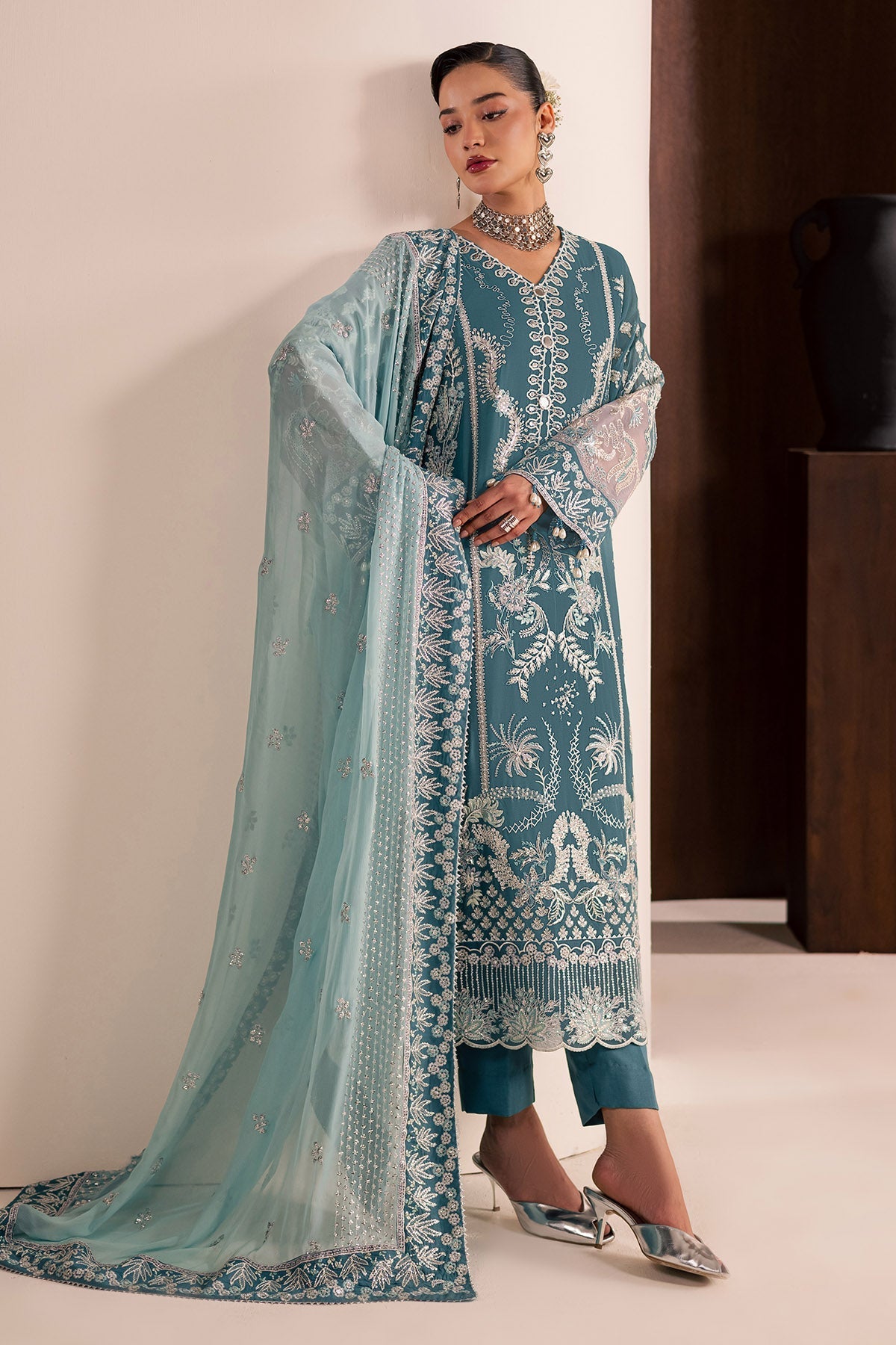 Nureh | Fancy Formal | NP-773 by Nureh - Designer Dress  - Type : Ladies Clothes - Available at Libayah - 100% Original 
