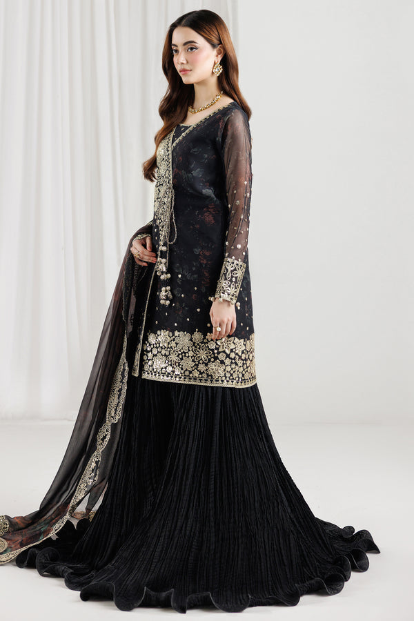 Farasha | Formals 26 | Raven Noir - Designer Dress - Type : Ladies Clothes - Available at Libayah - 100% Original