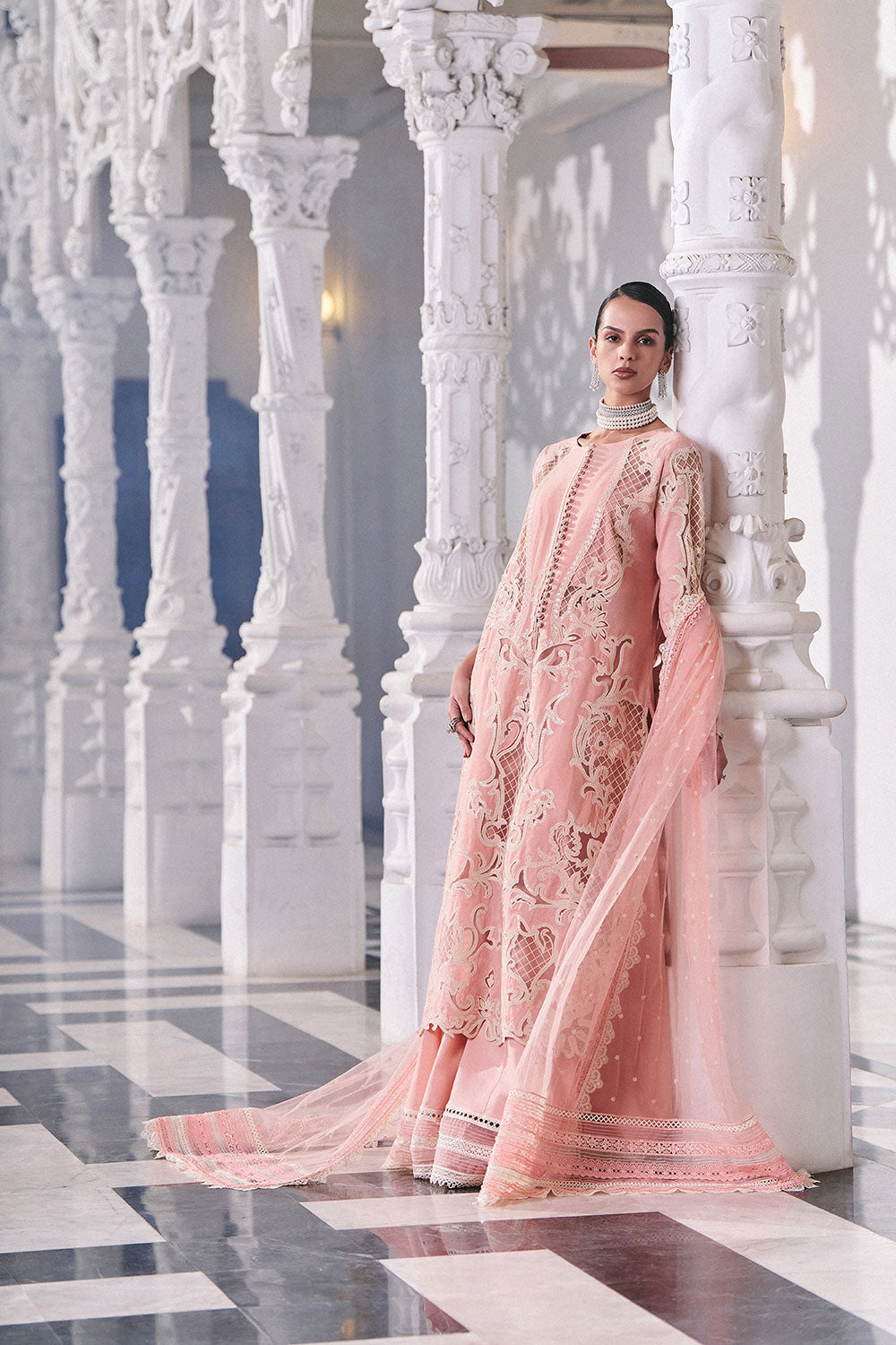 Sobia Nazir | Luxury Lawn Eid 26 | 5B by Sobia Nazir - Designer Dress - Type : Luxury Dress - Available at Libayah - 100% Original