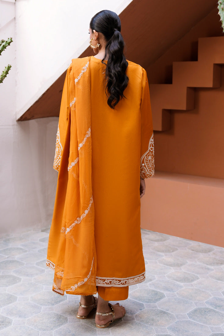 Marjjan | Leya Collection | MBL-95 (MUSTARD) - by Libayah - Registered Vendor of : Marjjan - 100% Original Designer Dress