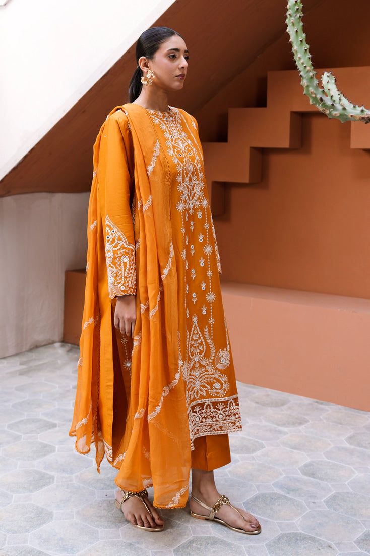 Marjjan | Leya Collection | MBL-95 (MUSTARD) - by Libayah - Registered Vendor of : Marjjan - 100% Original Designer Dress