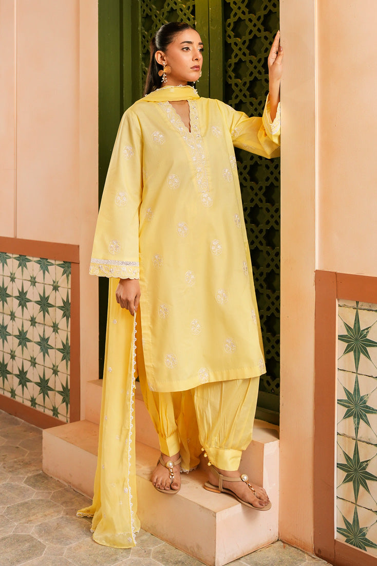 Marjjan | Leya Collection | MBL-100 (YELLOW) - by Libayah - Registered Vendor of : Marjjan - 100% Original Designer Dress