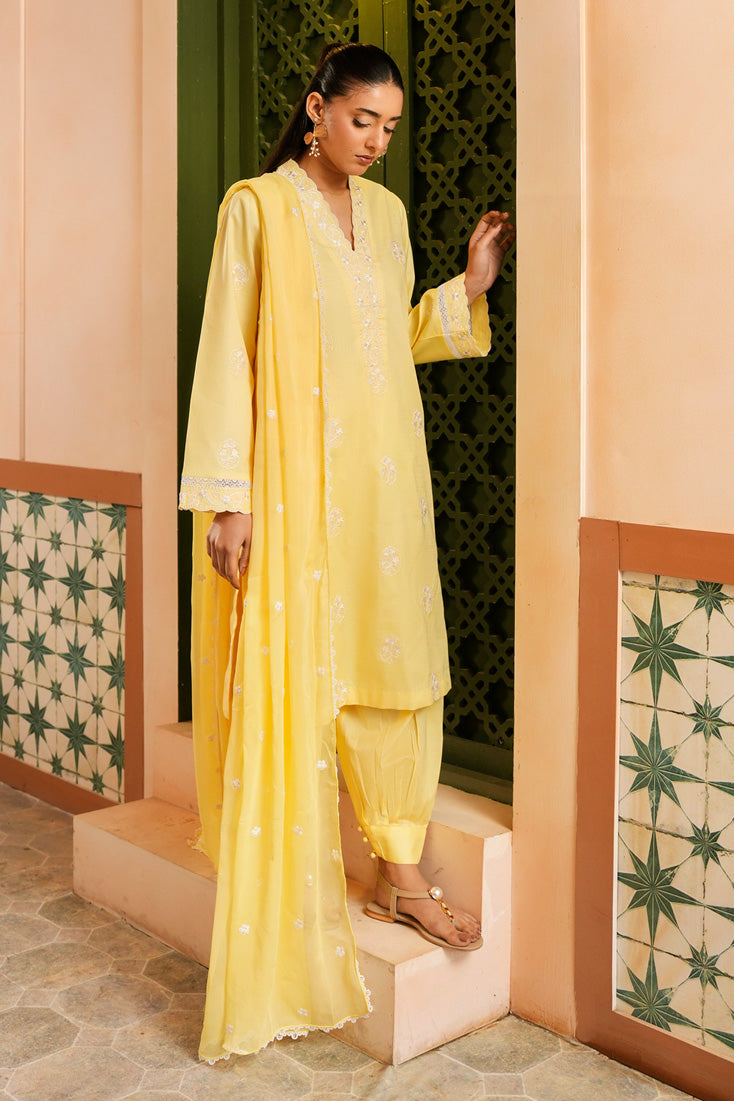 Marjjan | Leya Collection | MBL-100 (YELLOW) - by Libayah - Registered Vendor of : Marjjan - 100% Original Designer Dress