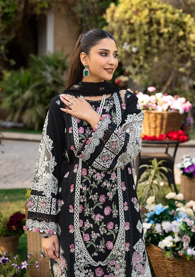 Elaf Premium | Luxury Lawn 25 | ELM-04 MAHJABEEN by Elaf Premium - Designer Dress - Type: Ladies Clothes - Available at Libayah - 100% Original