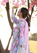 Elaf Premium | Prints Chikankari 24 | 04A OCEAN BLOSSOMS by Elaf Premium - Designer Dress - Type: Ladies Clothes - Available at Libayah - 100% Original