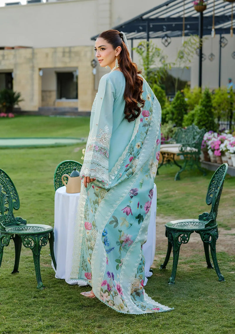 Elaf Premium | Luxury Lawn 25 | ELH-2B ZOYA by Elaf Premium - Designer Dress - Type: Ladies Clothes - Available at Libayah - 100% Original