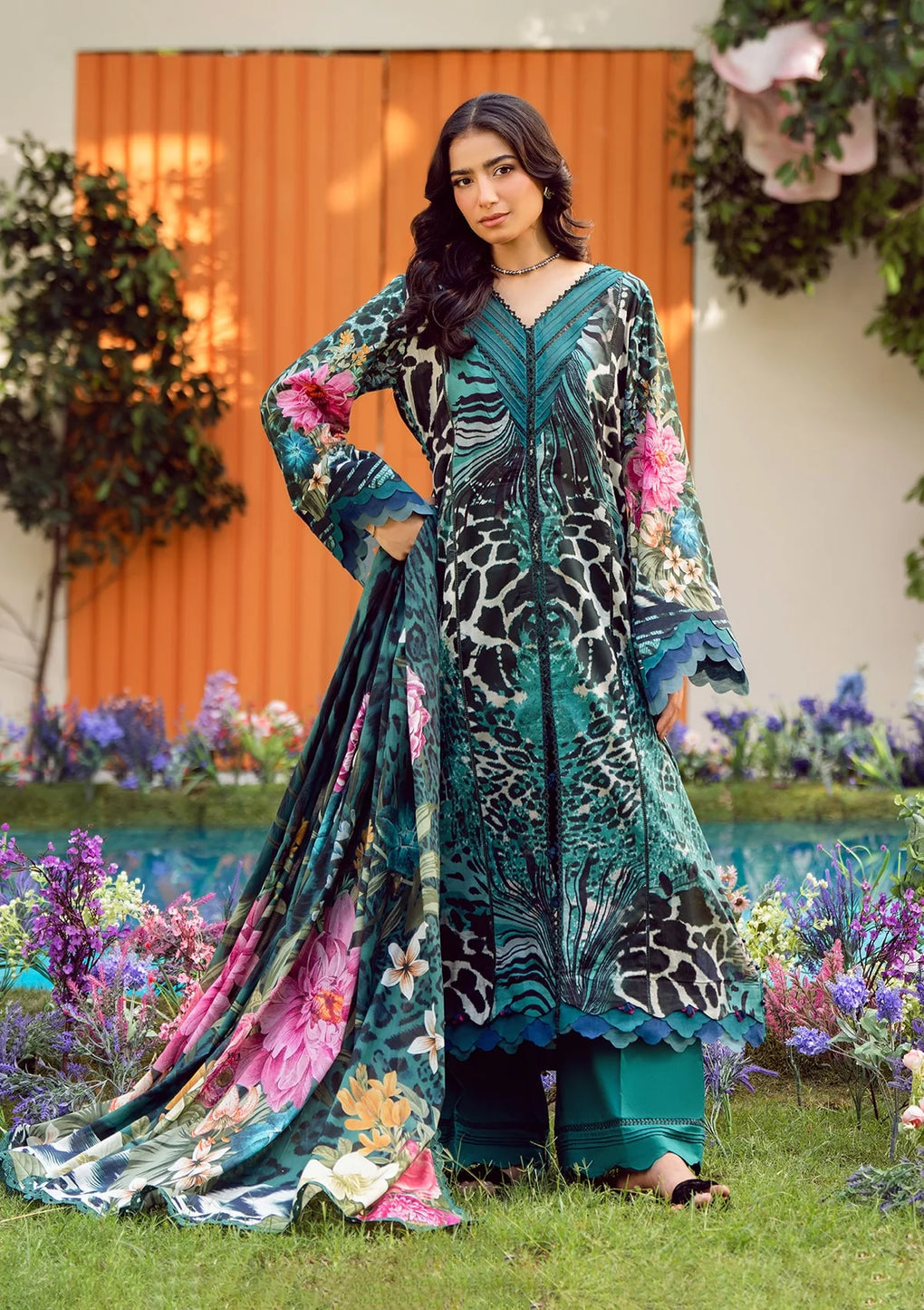 Elaf Premium | Prints 25 | EPS-4A SABLE LUXE by Elaf Premium - Designer Dress - Type: Ladies Clothes - Available at Libayah - 100% Original