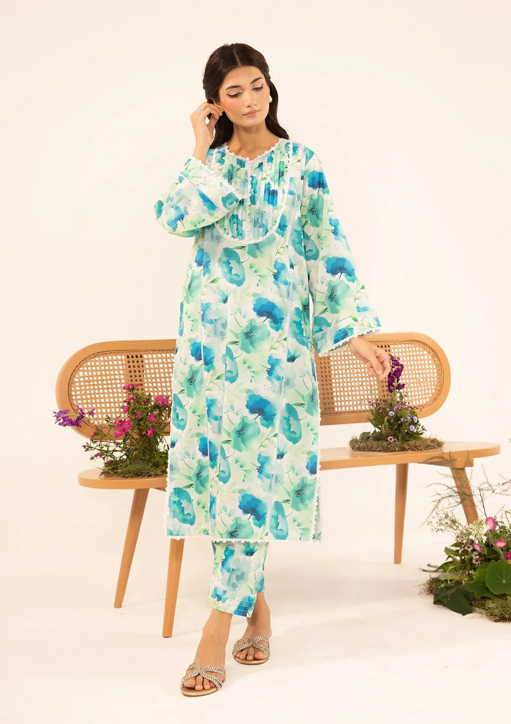 Elaf Premium | Pret 25 | EPT-8B RAME by Elaf Premium - Designer Dress - Type: Ladies Clothes - Available at Libayah - 100% Original