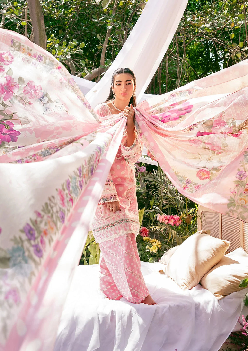 Elaf Premium | Prints 25 | EPS-2A ROSE DUSK by Elaf Premium - Designer Dress - Type: Ladies Clothes - Available at Libayah - 100% Original