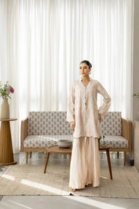 Afrozeh | Basic Pret 26 RTW | NACRE by Afrozeh - Designer Dress  - Type : Ladies Clothes - Available at Libayah - 100% Original 