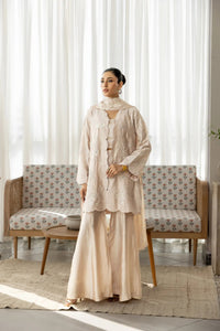 Afrozeh | Basic Pret 26 RTW | NACRE by Afrozeh - Designer Dress  - Type : Ladies Clothes - Available at Libayah - 100% Original 