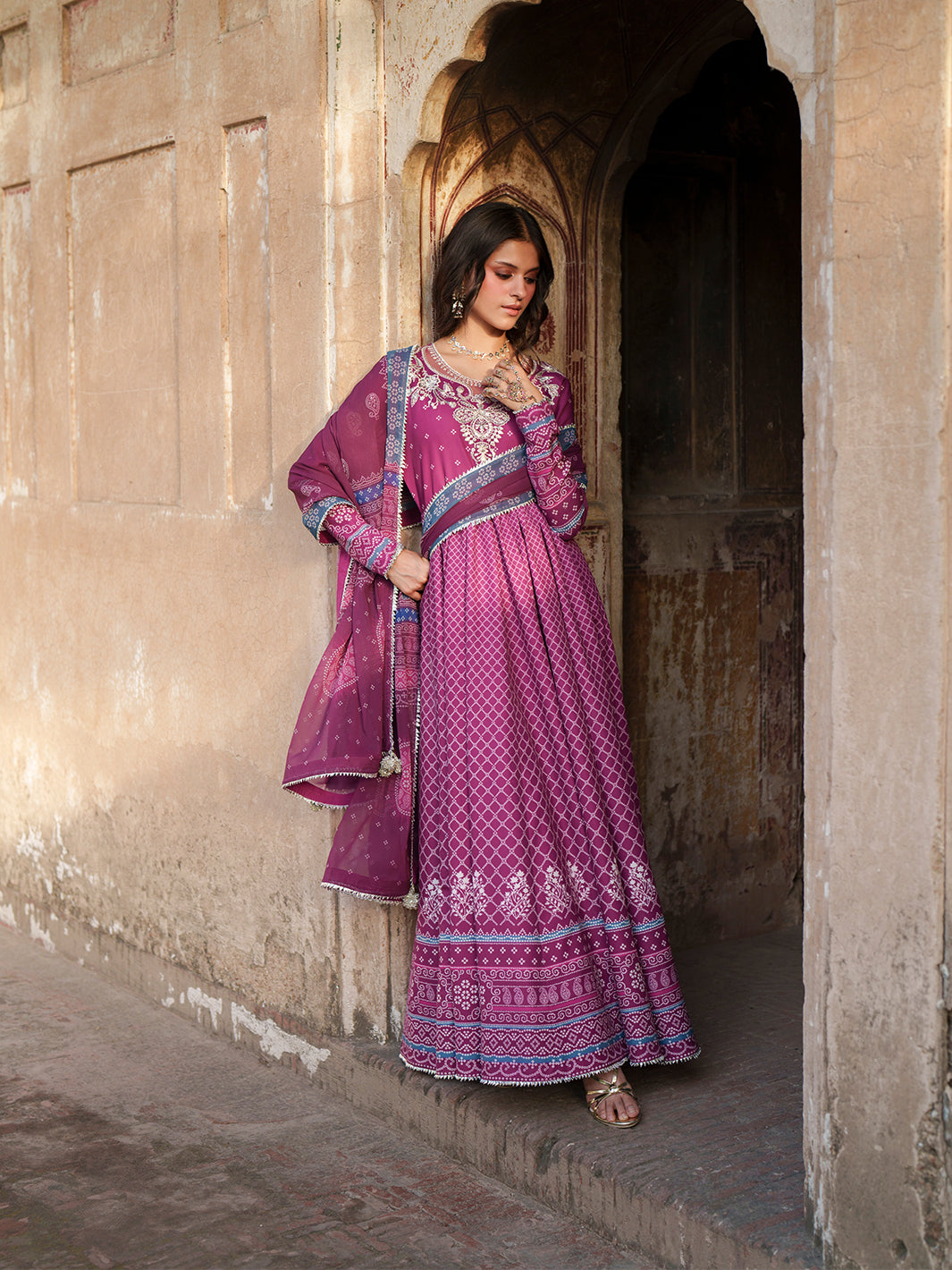 Bin Ilyas | Mausam Summer 26 | 504-A by Bin Ilyas - Designer Dress  - Type : Ladies Clothes - Available at Libayah - 100% Original 