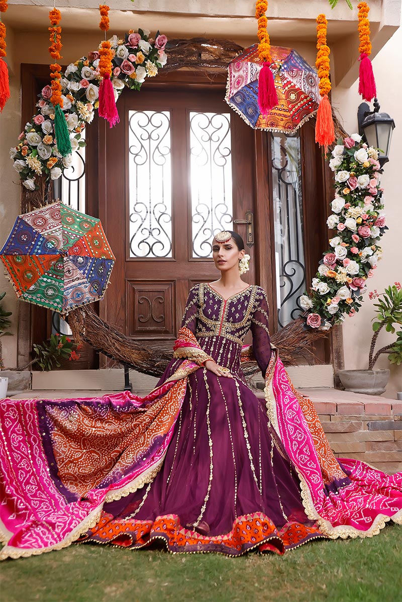 Sana Abbas | Wedding Formals | Ruhee by Sana Abbas - Designer Dress - Type: Ladies Clothes - Available at Libayah - 100% Original