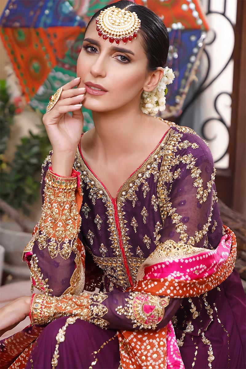 Sana Abbas | Wedding Formals | Ruhee by Sana Abbas - Designer Dress - Type: Ladies Clothes - Available at Libayah - 100% Original