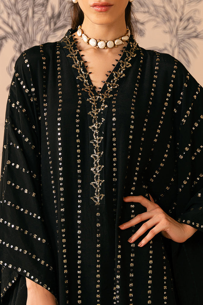 Cross Stitch | Luxe Atelier 24 | MYSTIC RAVEN by Cross Stitch - Designer Dress - Type: Ladies Clothes - Available at Libayah - 100% Original