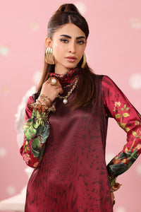 Musferah Saad | Resort Collection | Crimson Monsoon by Musferah Saad - Designer Dress  - Type : Ladies Clothes - Available at Libayah - 100% Original 