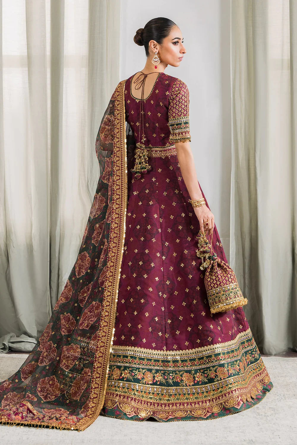 Baroque | Chantelle Embroidered Collection | CH12-03 by Baroque - Designer Dress - Type: Ladies Clothes - Available at Libayah - 100% Original