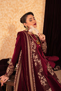 Fozia Khalid | Velvet Deck | Duchess by Fozia Khalid - Designer Dress - Type: Formal - Available at Libayah - 100% Original