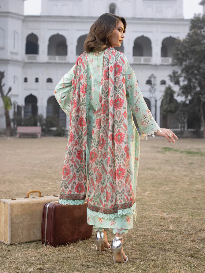 Faiza Faisal | Maya Luxury Lawn | Julia by Faiza Faisal - Designer Dress - Type: Ladies Clothes - Available at Libayah - 100% Original