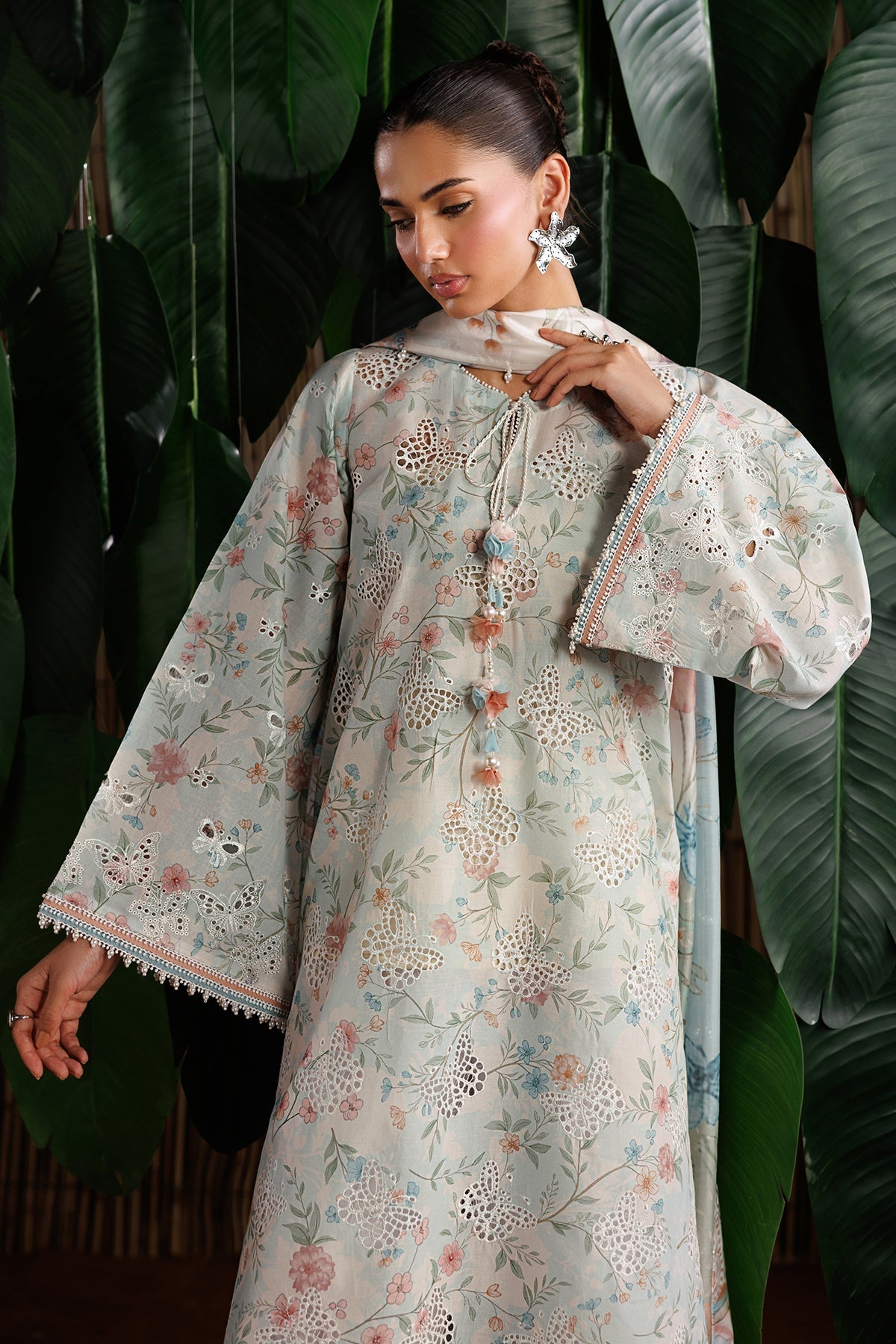 Baroque | Luxury Summer Pret | UF-4530 by Baroque - Designer Dress  - Type : Ladies Clothes - Available at Libayah - 100% Original 