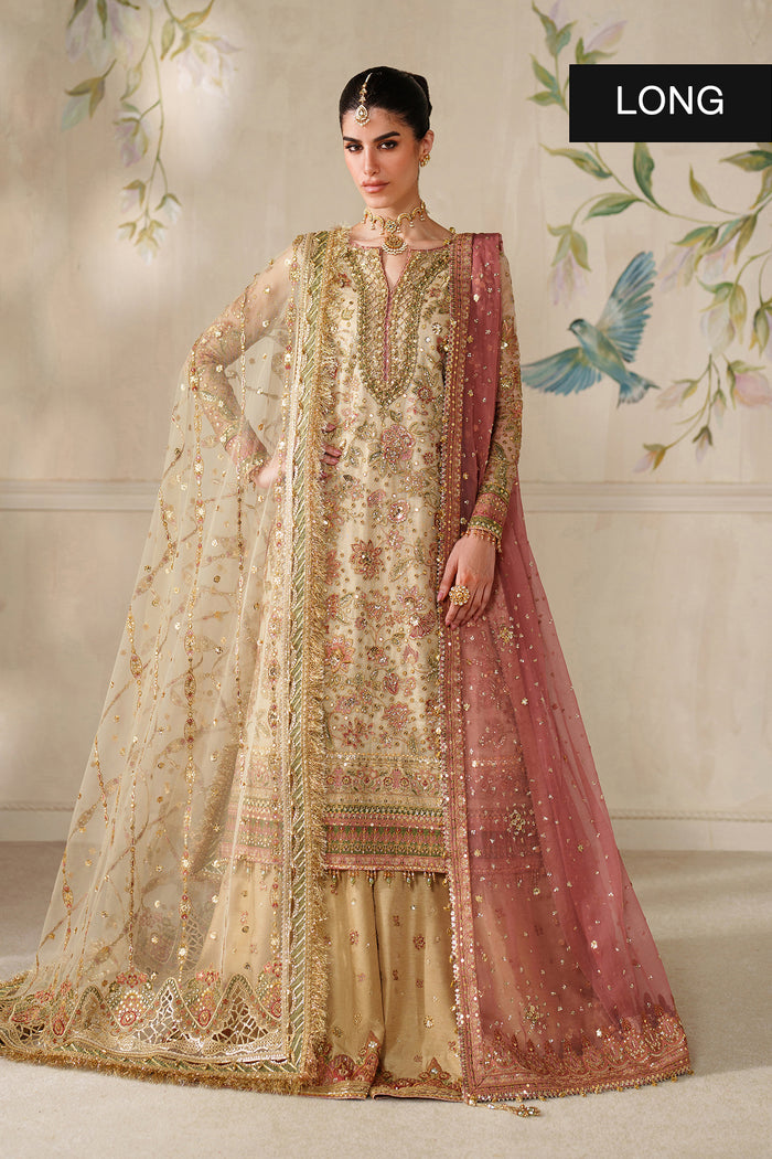 CH14-02 – authentic Pakistani formal dress from the Baroque Chantelle 25 collection for women in the UK.