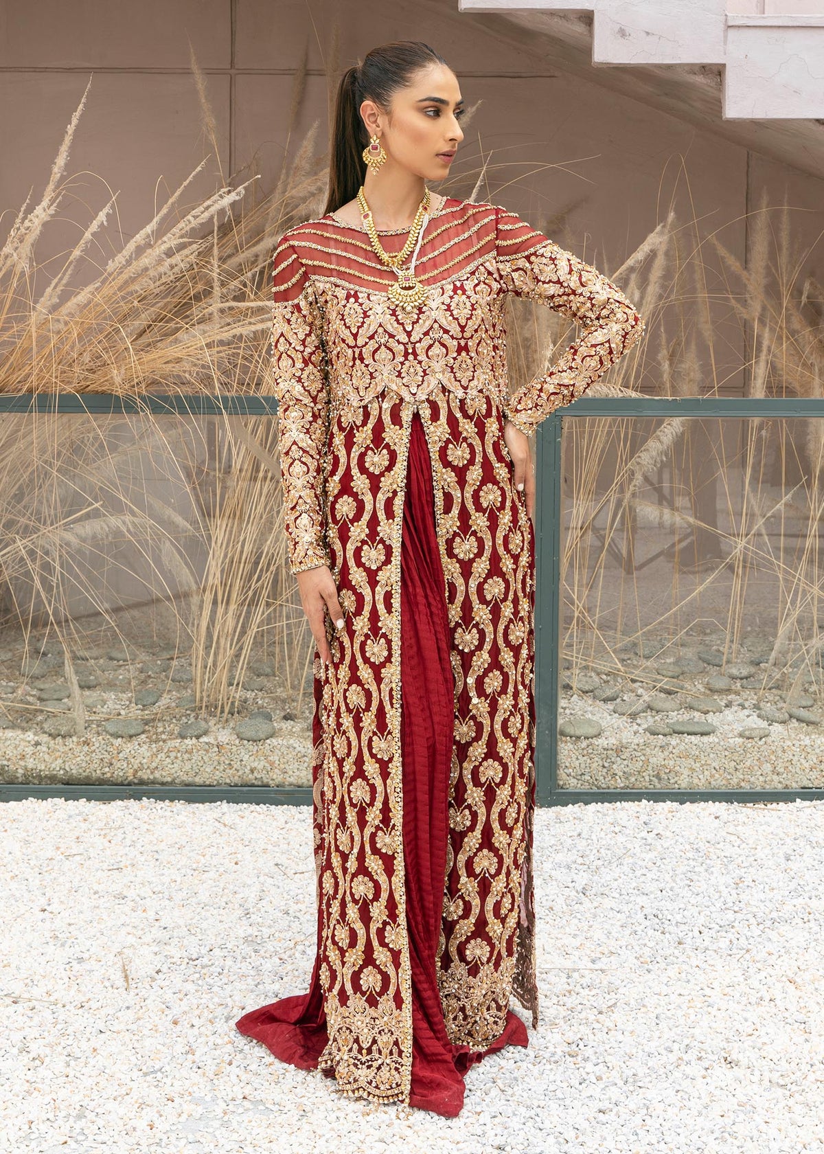 Kanwal Malik | Wedding Formals and Bridals | ATHEN by Kanwal Malik - Designer Dress - Type: Ladies Clothes - Available at Libayah - 100% Original