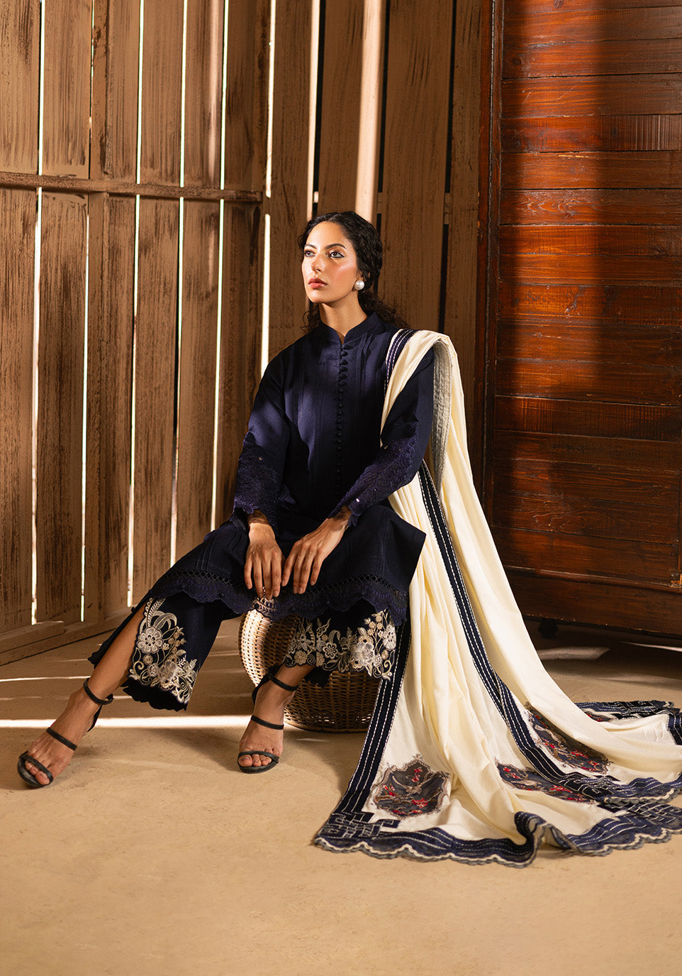 Zarqash | Kaya Casual Pret Fall 24 | ZQ 009 ZEHRA by Zarqash - Designer Dress - Type: Ladies Clothes - Available at Libayah - 100% Original