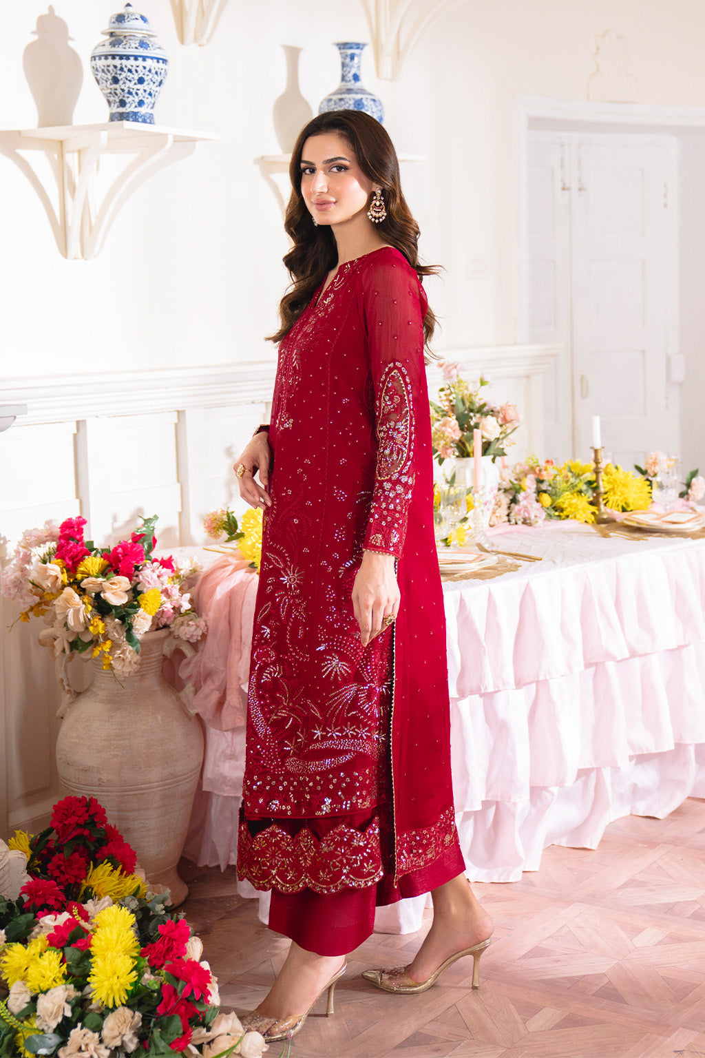 Neeshay | Dastaan Formals 25 | Gulzaib by Neeshay - Designer Dress  - Type : Ladies Clothes - Available at Libayah - 100% Original 