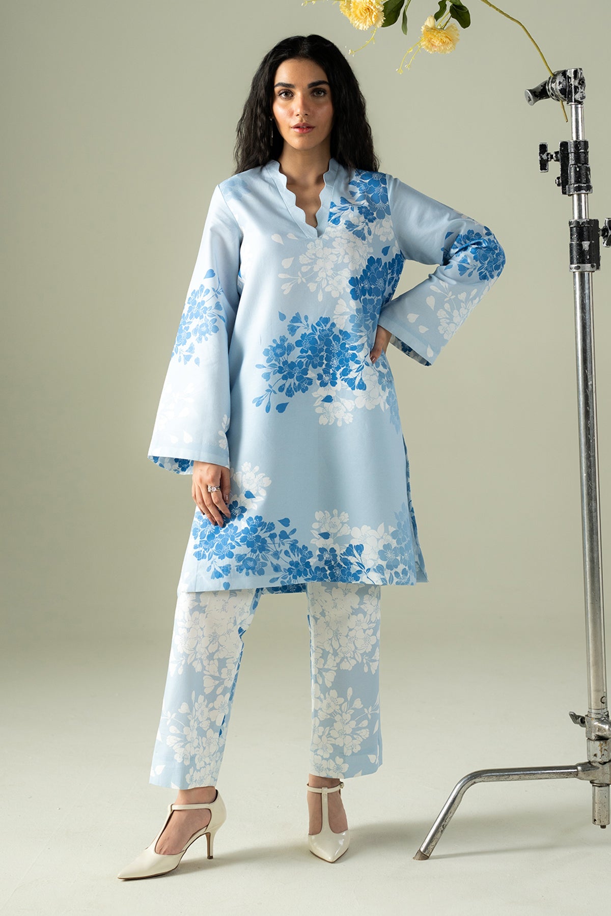 Afrozeh | Coords 25 | Muffled by Afrozeh - Designer Dress  - Type : Ladies Clothes - Available at Libayah - 100% Original 