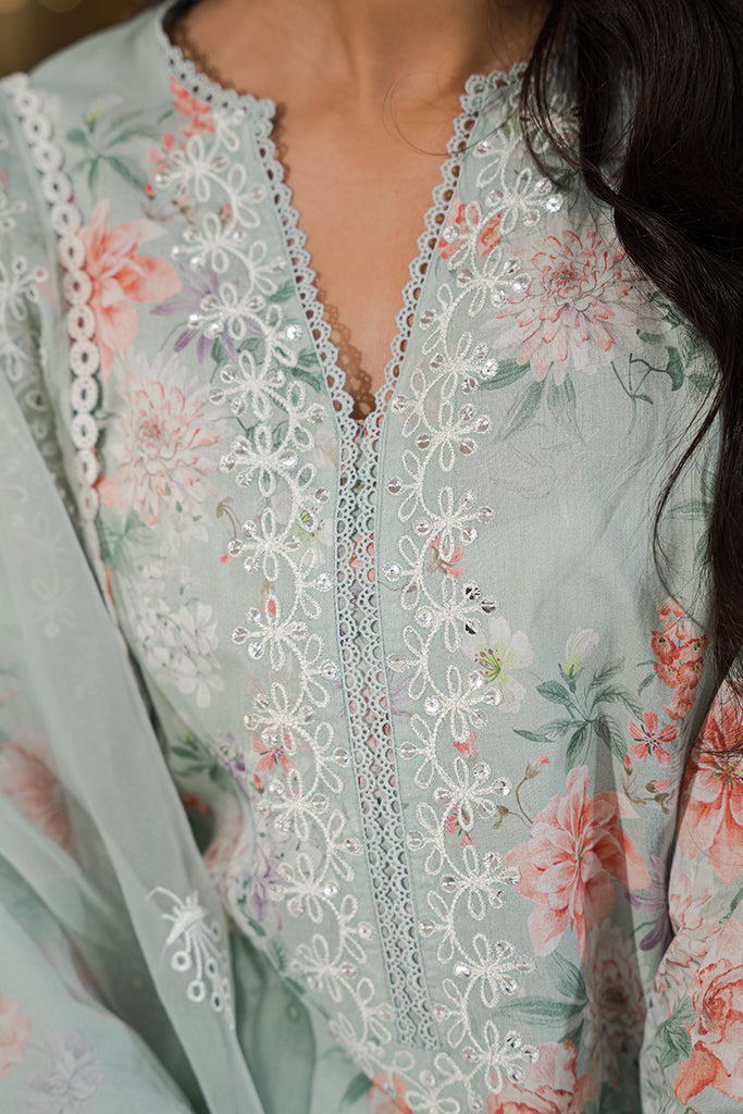 Cross Stitch | Eid Lawn 24 | PEARL FLORAL