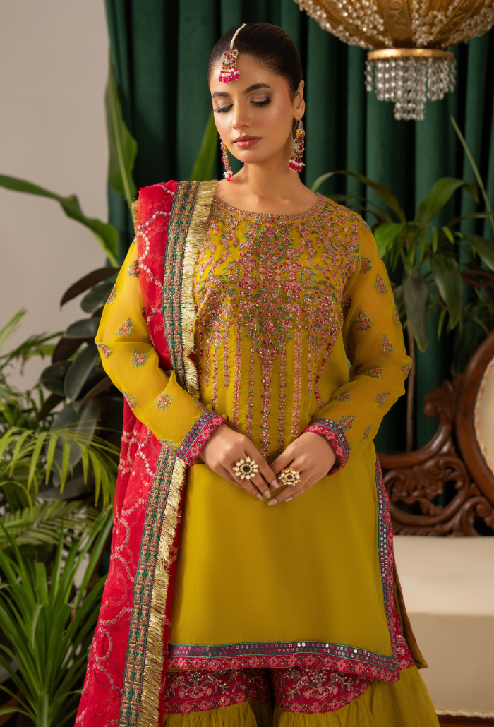 Humdum | Chiffon Collection | HOC - D06 by Humdum - Designer Dress - Type: Ladies Clothes - Available at Libayah - 100% Original