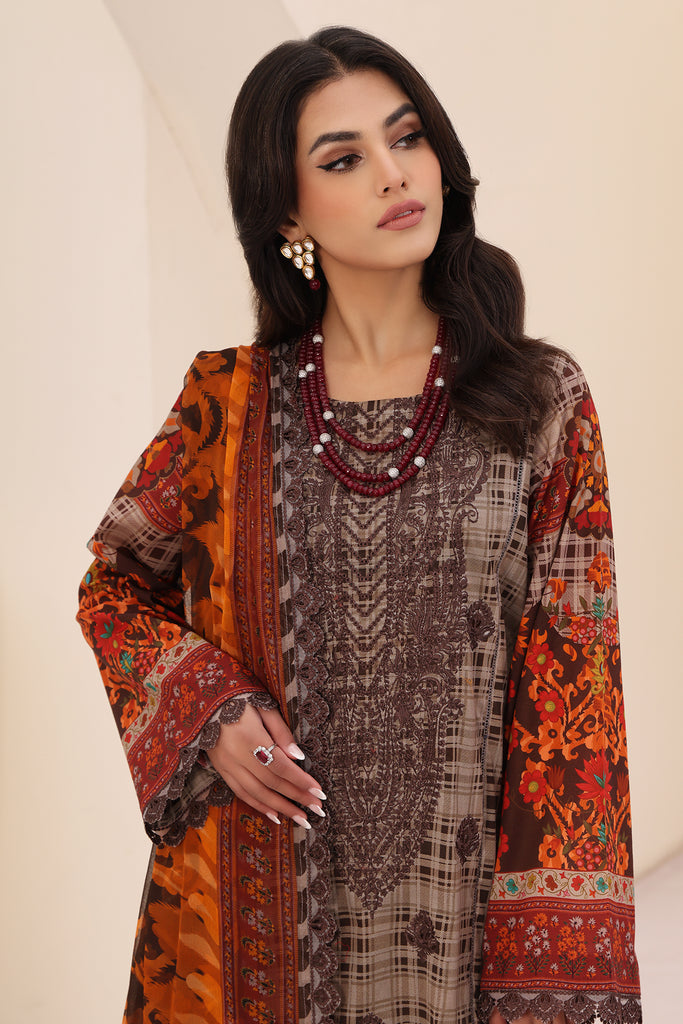 Charizma | Naranji Embroidered Lawn 24 | CN4-010 by Charizma - Designer Dress - Type: Ladies Clothes - Available at Libayah - 100% Original
