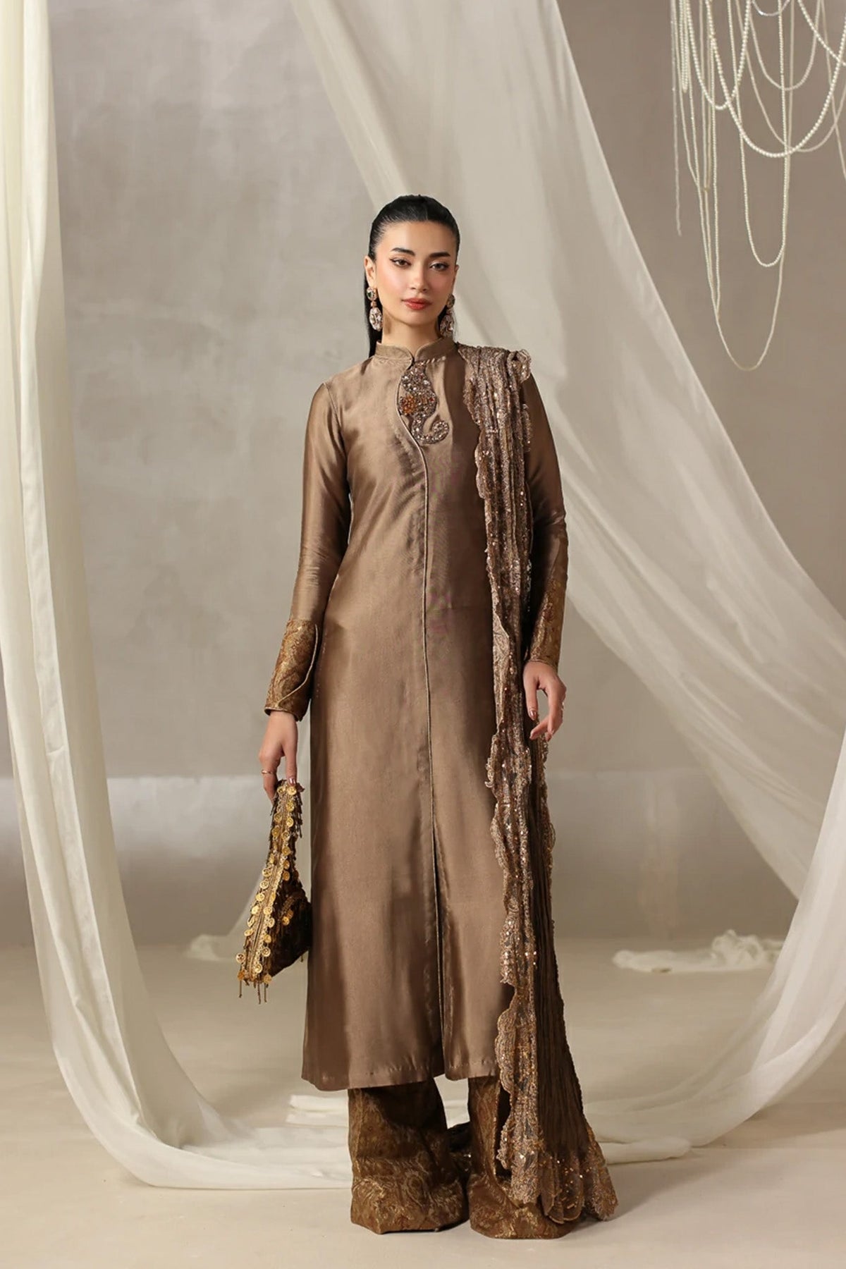 Musferah Saad | Into Twilight | Brûlee by Musferah Saad - Designer Dress  - Type : Ladies Clothes - Available at Libayah - 100% Original 