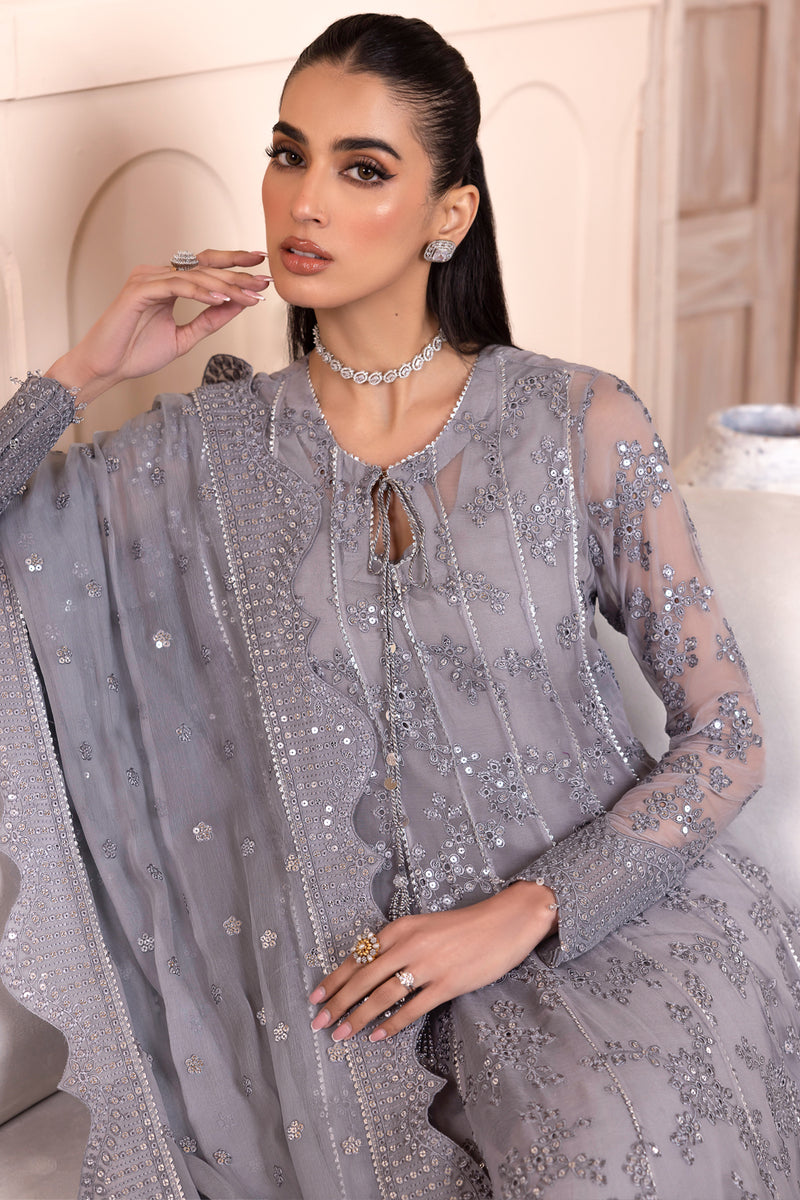 Jazmin | Formals Collection | CHIFFON UC-3045 by Jazmin - Designer Dress - Type: Ladies Clothes - Available at Libayah - 100% Original