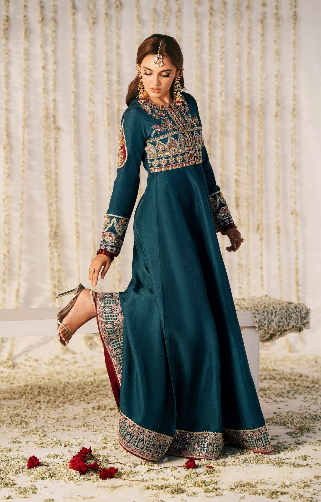 Inayat | Mehrma Luxury Pret 25 | Zeena by Inayat - Designer Dress  - Type : Ladies Clothes - Available at Libayah - 100% Original 