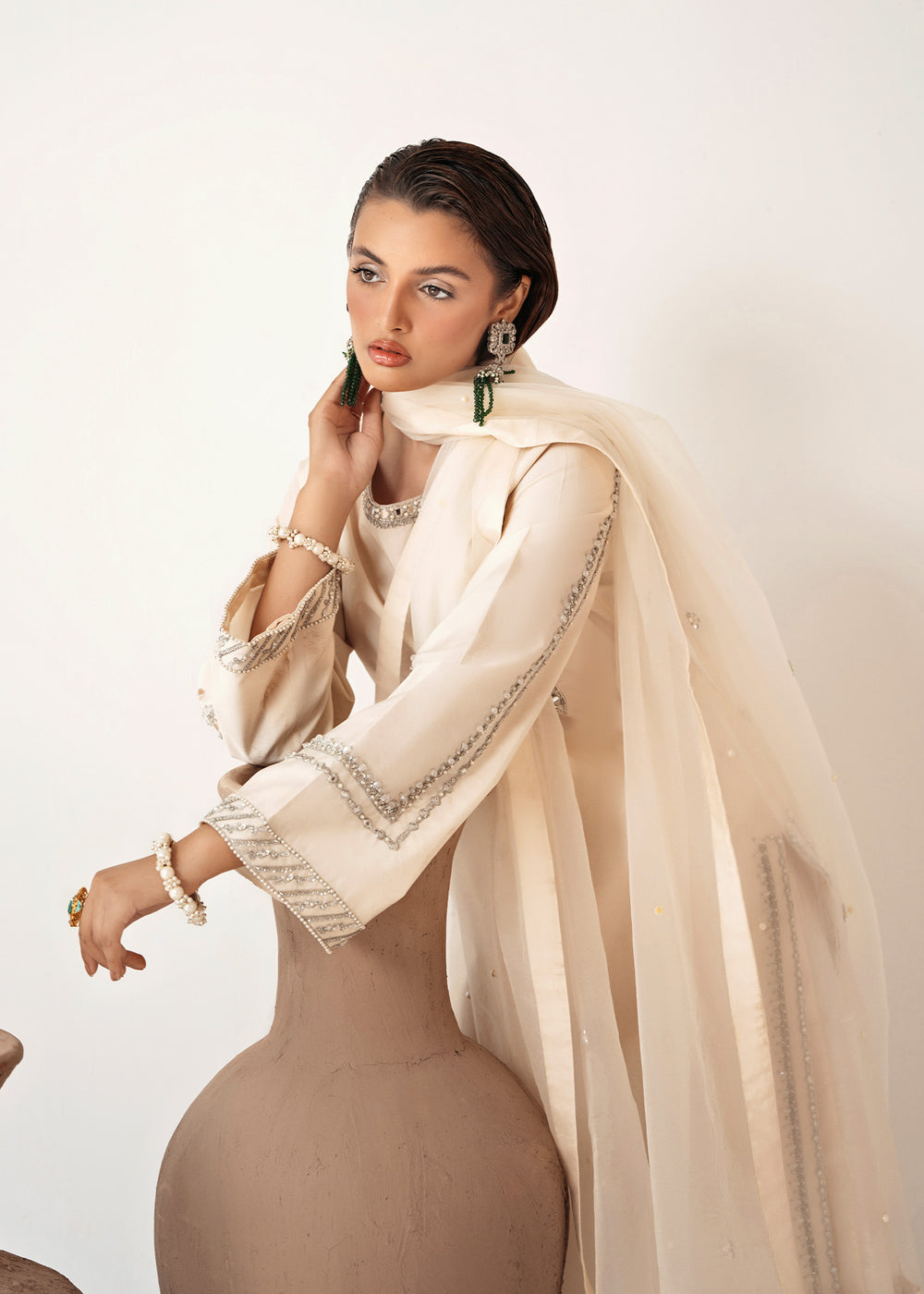 Dastoor | Euphoria Luxury Pret 24 | Pearl by Dastoor - Designer Dress - Type: Ladies Clothes - Available at Libayah - 100% Original